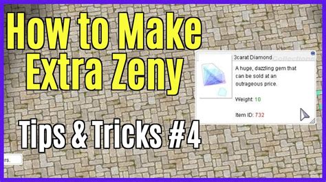 How to Make Extra Zeny: 3 Carat Diamond Exchange .